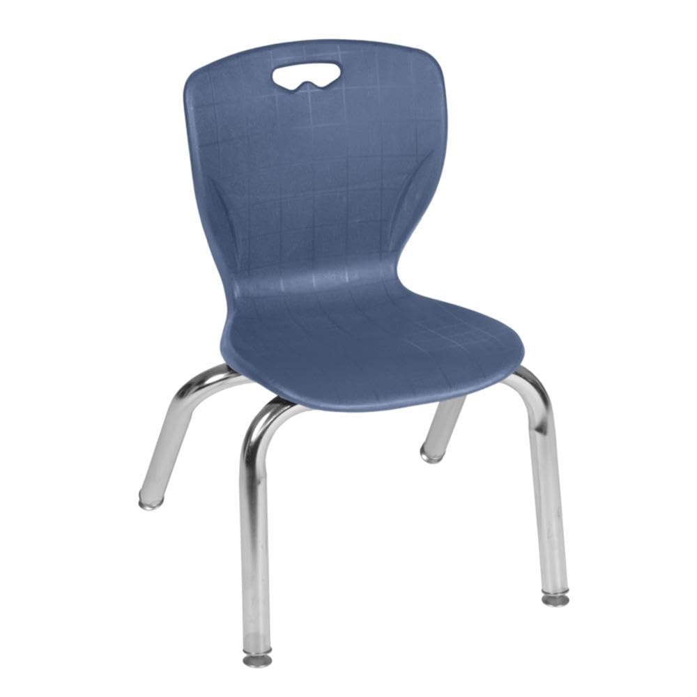 Square Mobile Table & 4 Stack Chairs D285