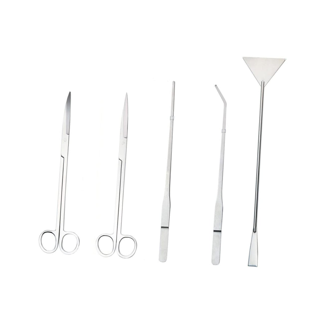5 in 1 Stainless Steel Aquarium Aquascaping Kit I8649