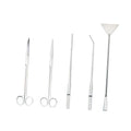 5 in 1 Stainless Steel Aquarium Aquascaping Kit I8649