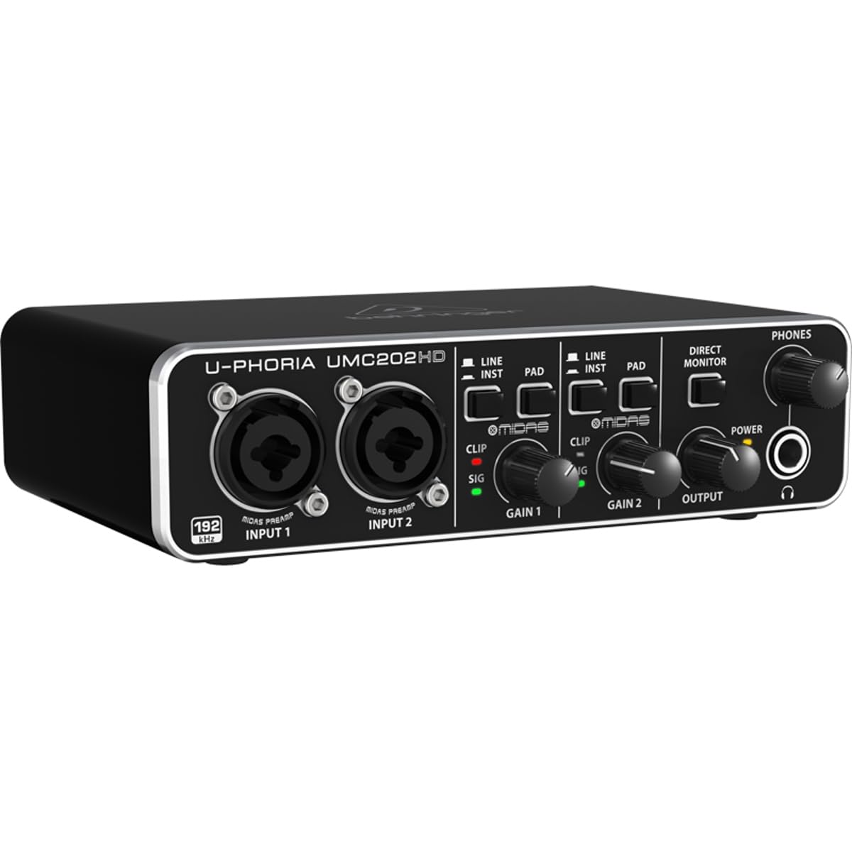2x2 USB Audio Interface with Mic Preamplifiers M171102
