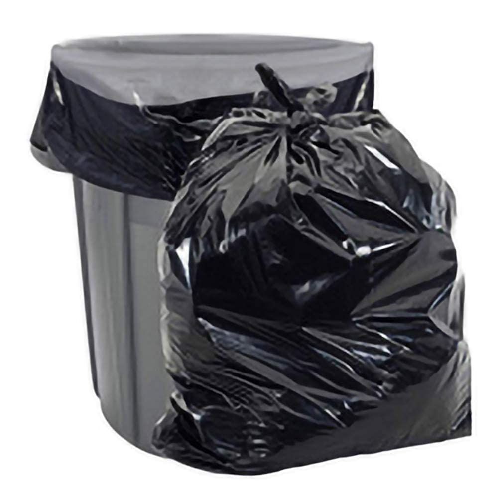 42 Gallon Black Heavy Duty Trash Bags, Pack of 100 A154125