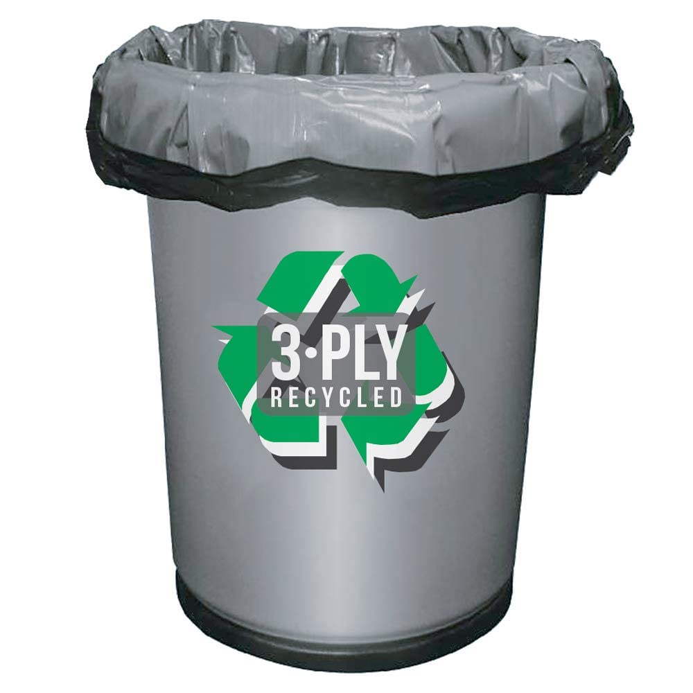 42 Gallon Black Heavy Duty Trash Bags, Pack of 100 A154125