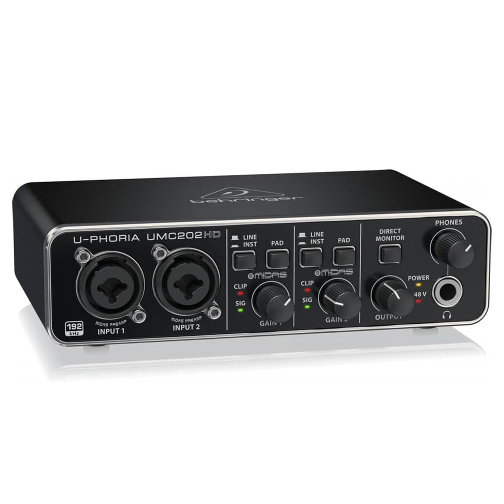 2x2 USB Audio Interface with Mic Preamplifiers M171102