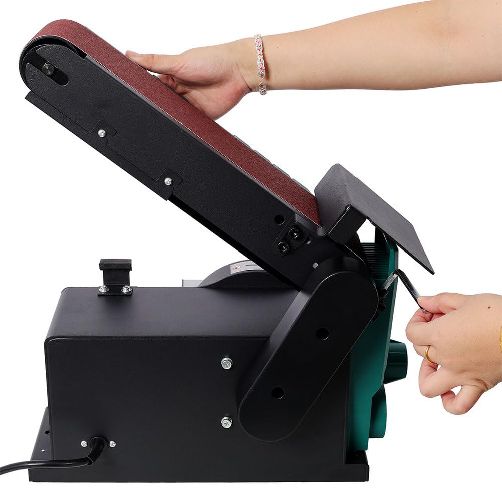 4x36 in Belt & 6 in Disc Sander with Cast Iron Base N3357