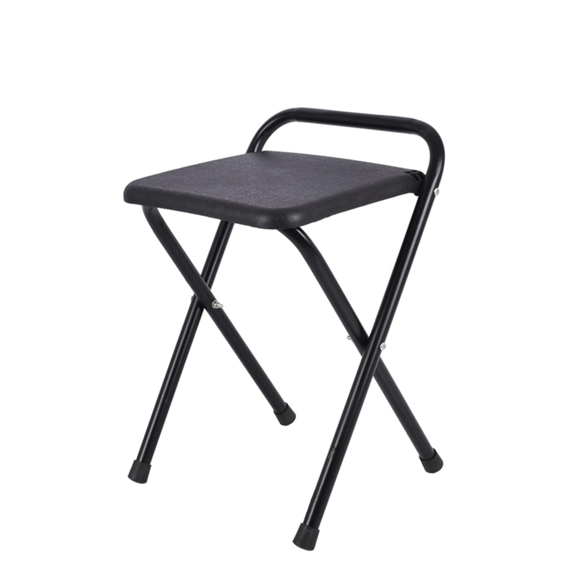 Portable Folding Stool 18 Inch Black X273