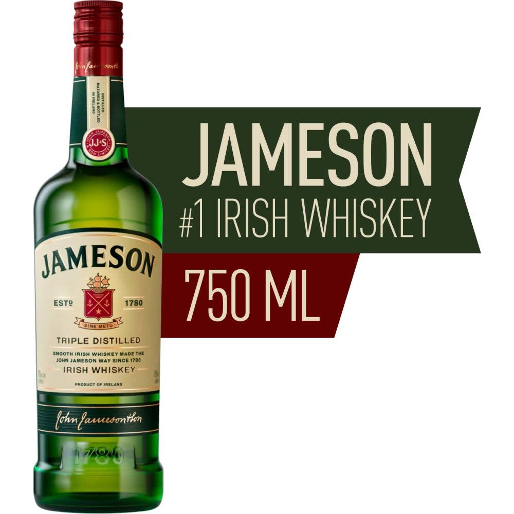 Irish Whiskey 750ml J316