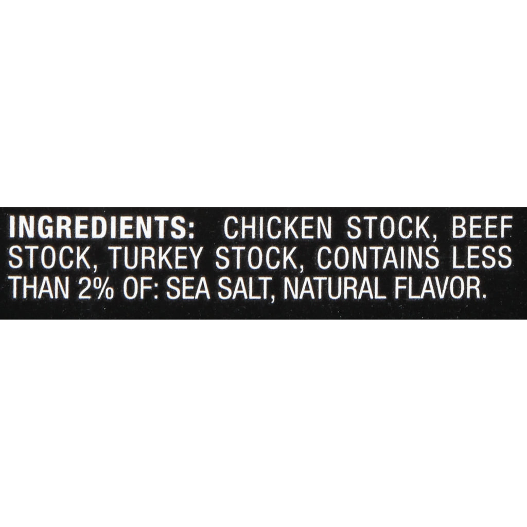 Bone Broth Chicken Beef Turkey 32 Oz Pack of 12 W345914