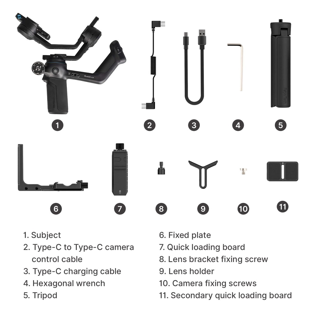 3-Axis Camera Gimbal Stabilizer L56241