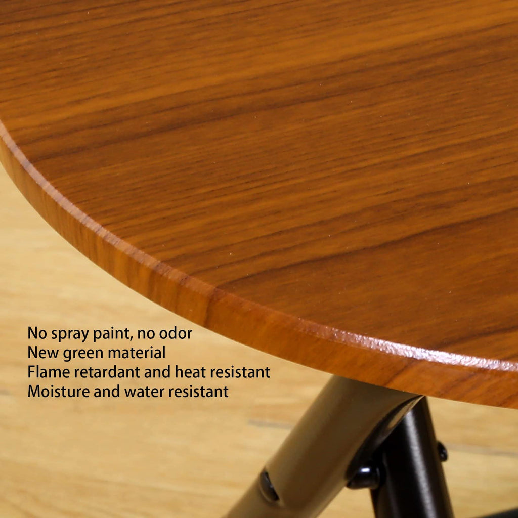Folding Stool Round Wooden Board U78783