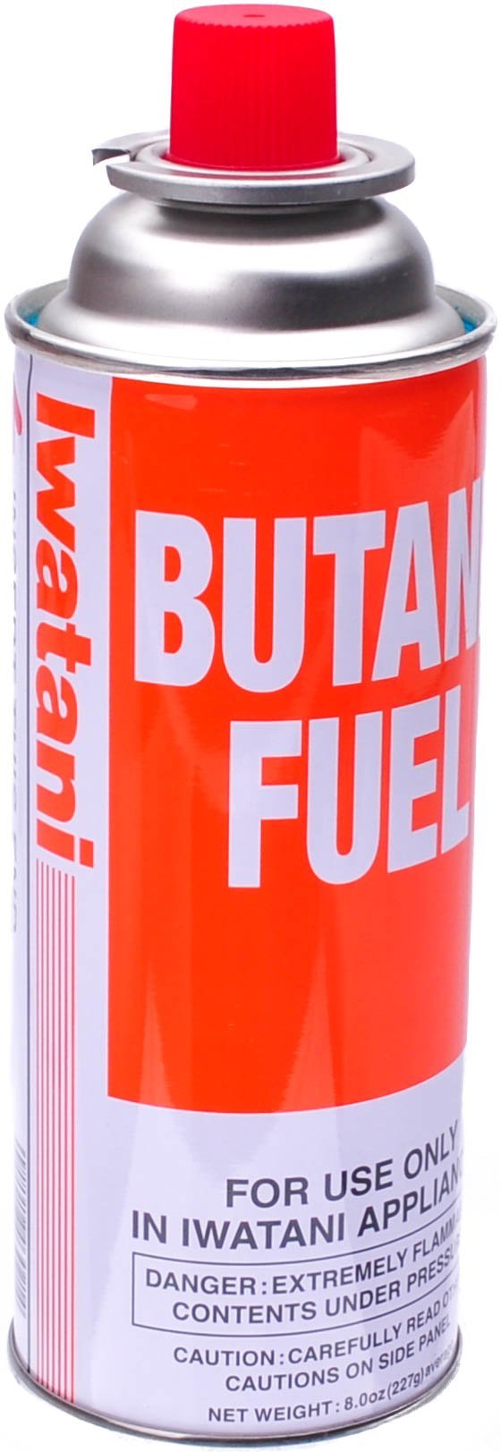 Butane Fuel Canister for Portable Butane Stove, 8-Ounce Y35422