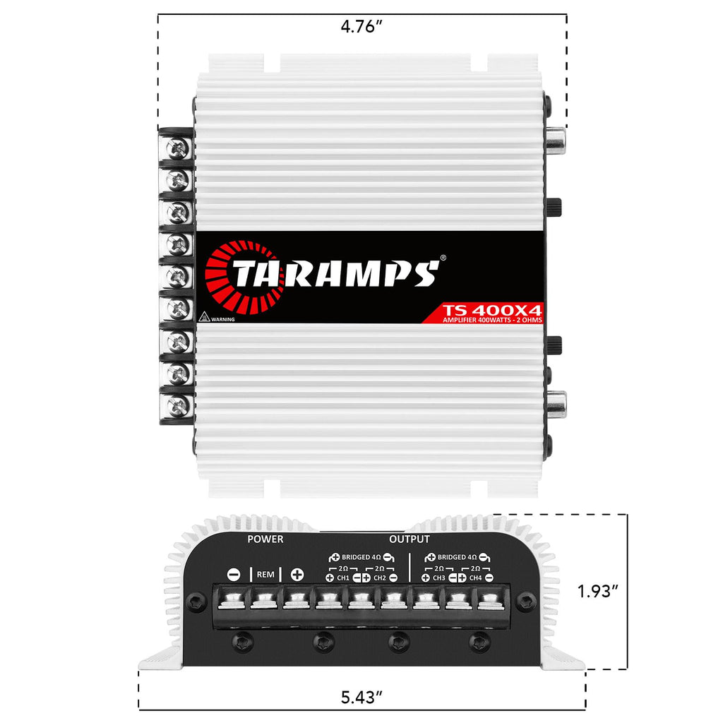 400 watts RMS 4 Channels Car Audio Amplifier L1459