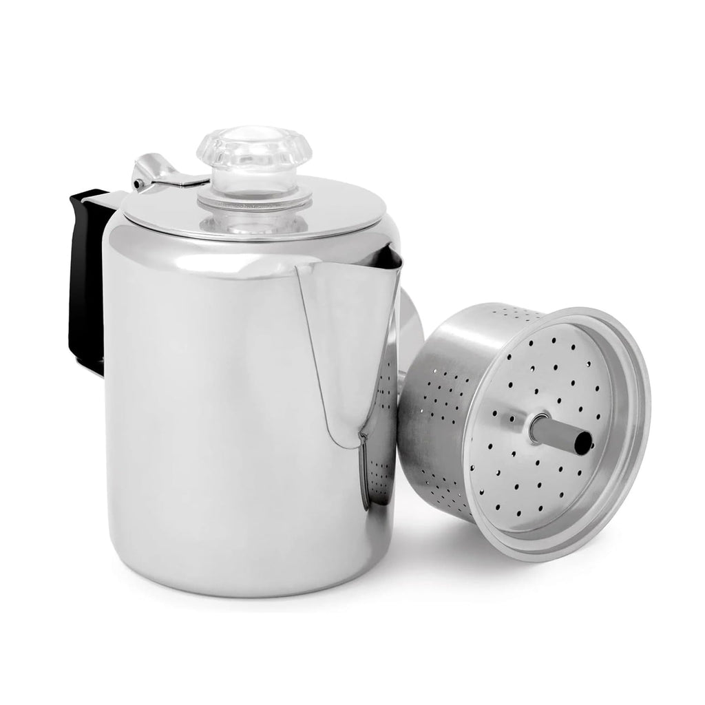 Stainless Steel Percolator Coffee Pot O167637