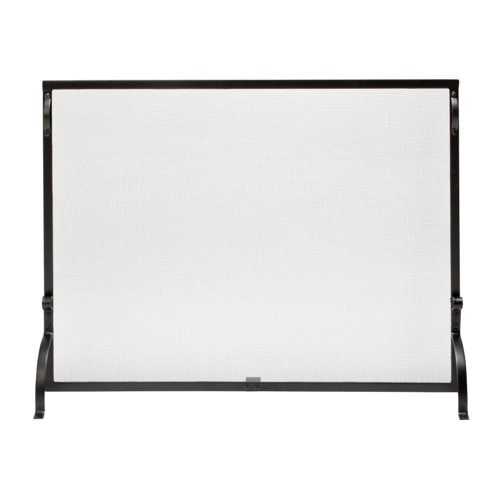 Medium Wrought Iron Fireplace Screen R25016