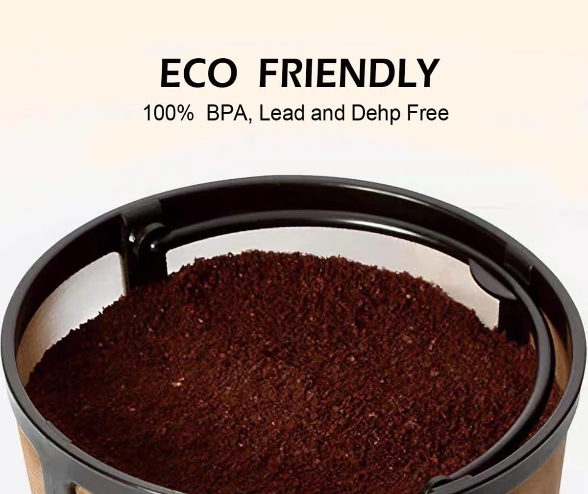 Reusable Stainless Steel Mesh Coffee Filter 2 Pack O72759