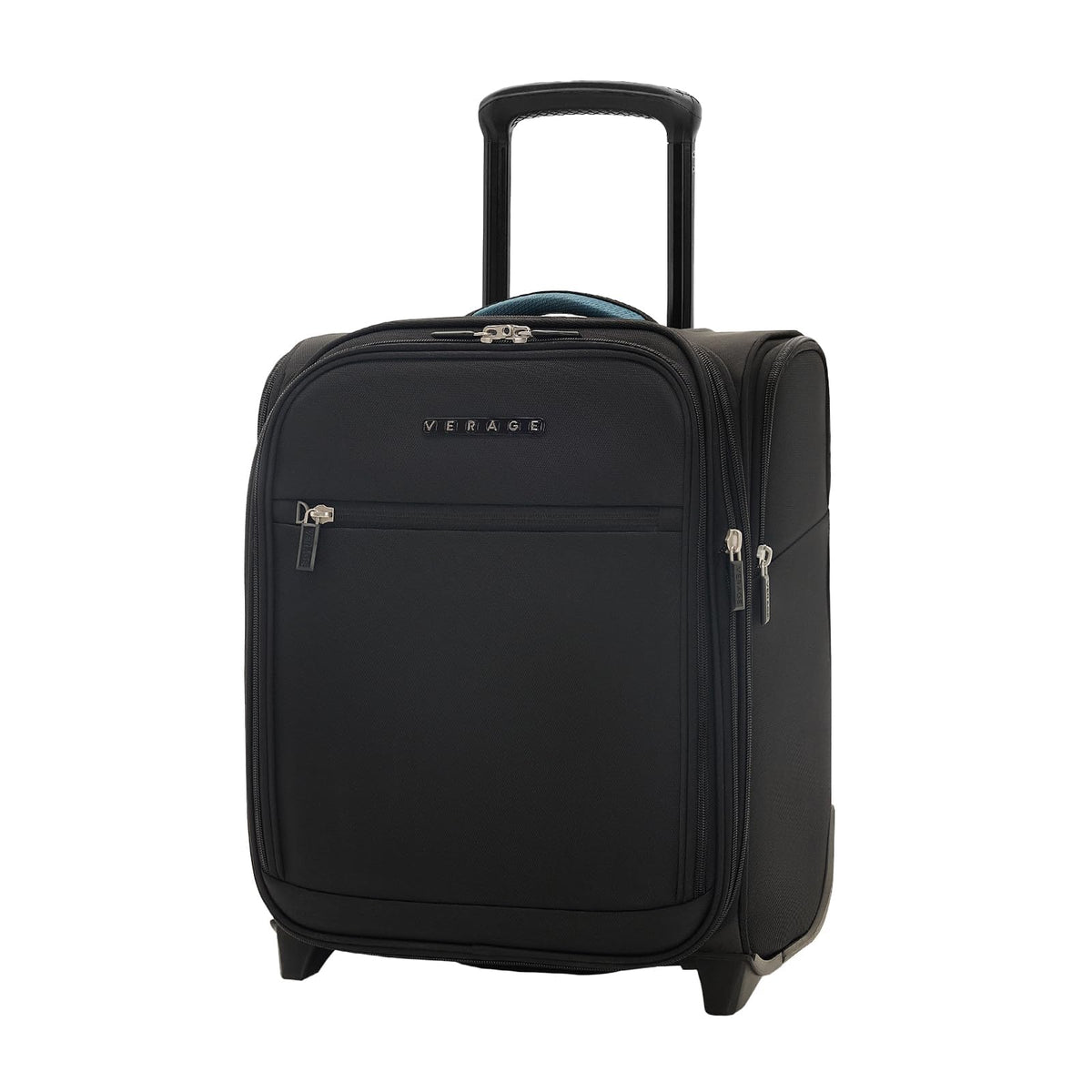16-Inch Black Underseat Carry On Luggage with Wheels S110086