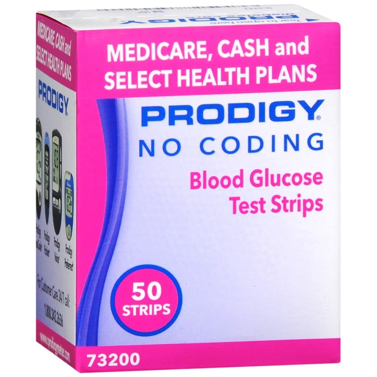 Blood Glucose Test Strips 50 Strips Pack of 5 K6710