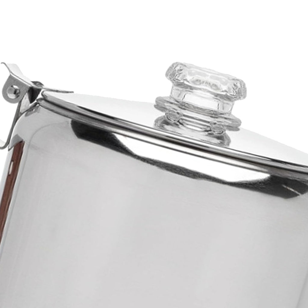 Stainless Steel 12 Cup Stovetop Coffee Pot V1812