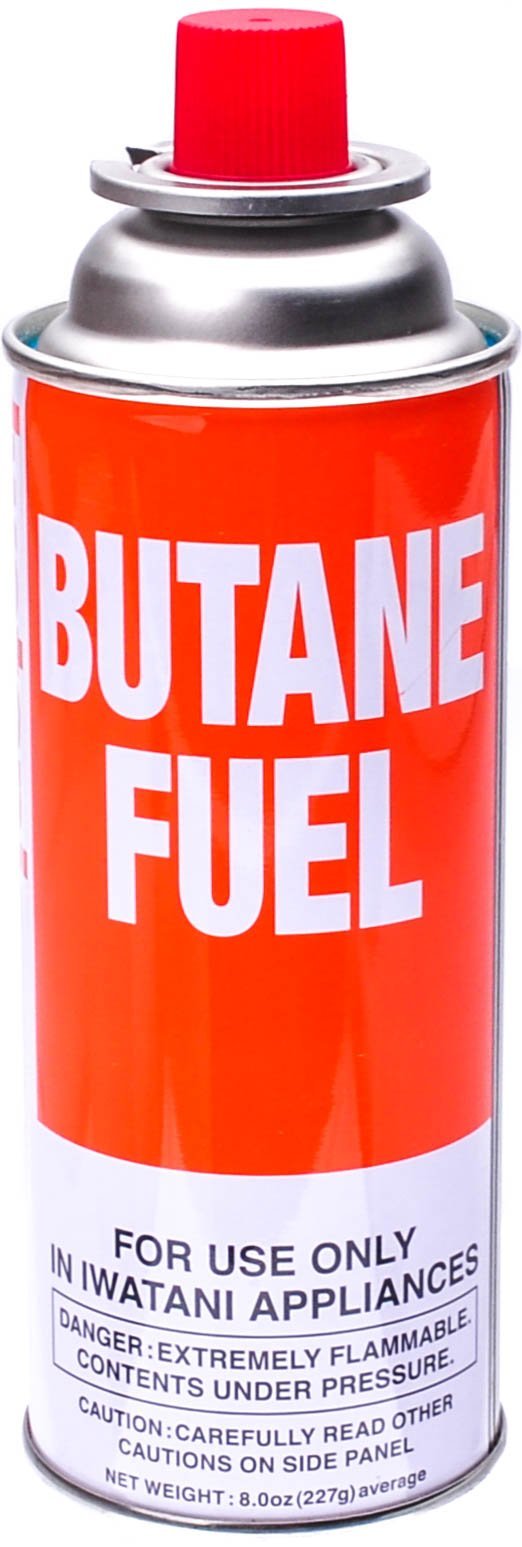 Butane Fuel Canister for Portable Butane Stove, 8-Ounce Y35422