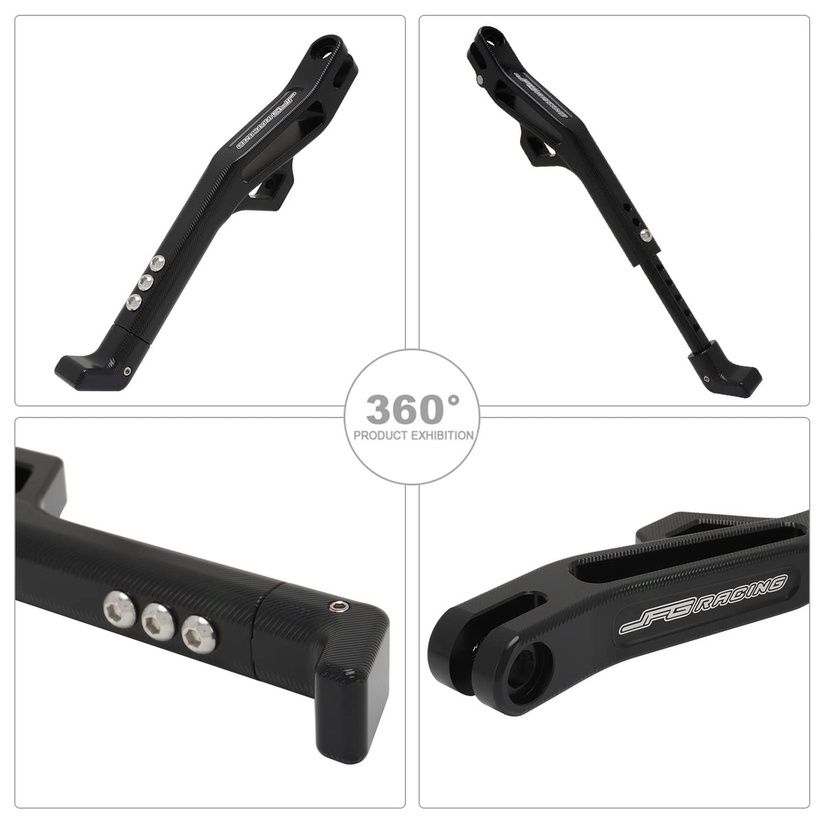 Adjustable Black Electric Dirt Bike Kickstand R3685
