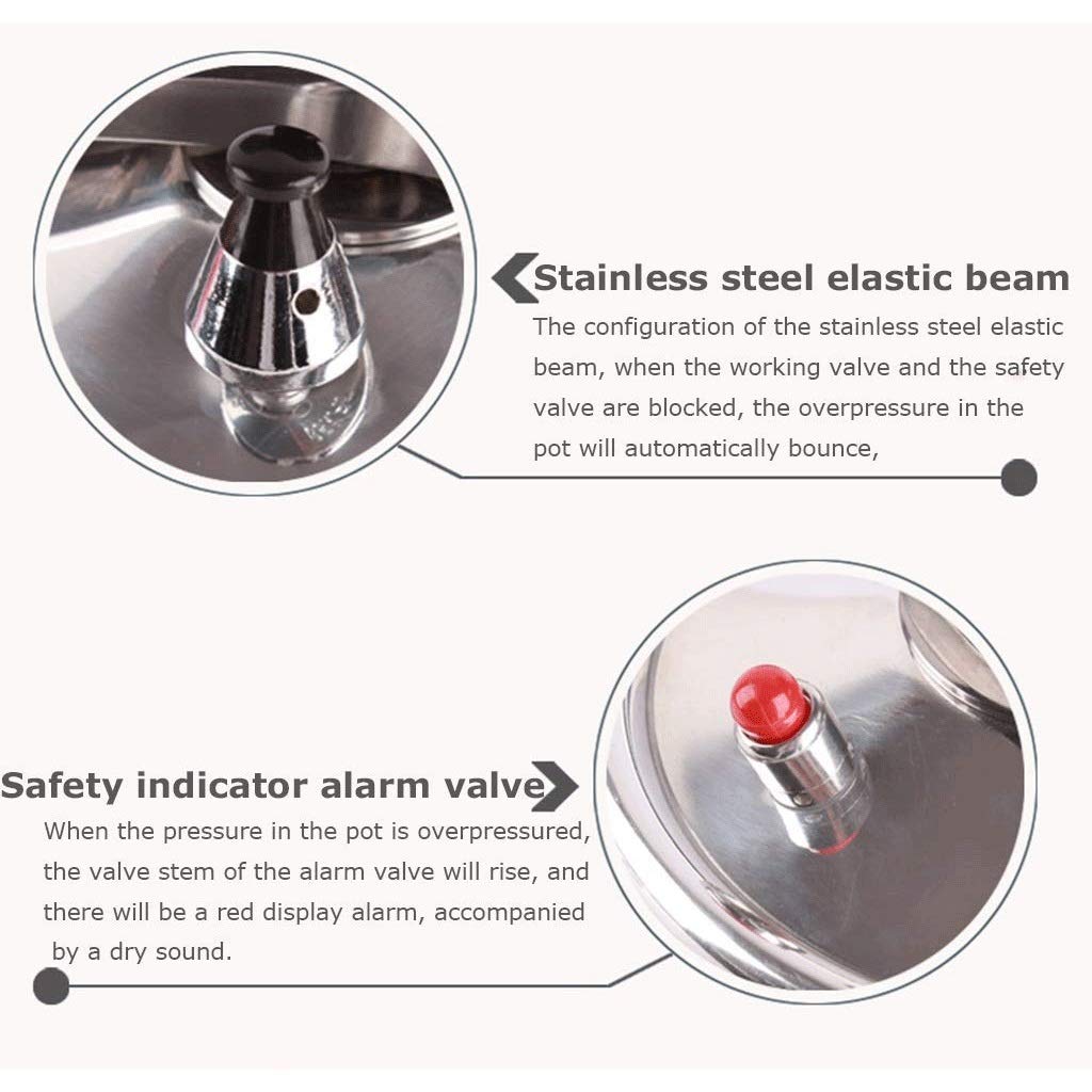Aluminum Non-Stick Pressure Cooker 2L R4923