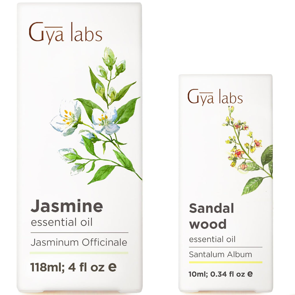 Jasmine & Sandalwood Essential Oils Set B2550