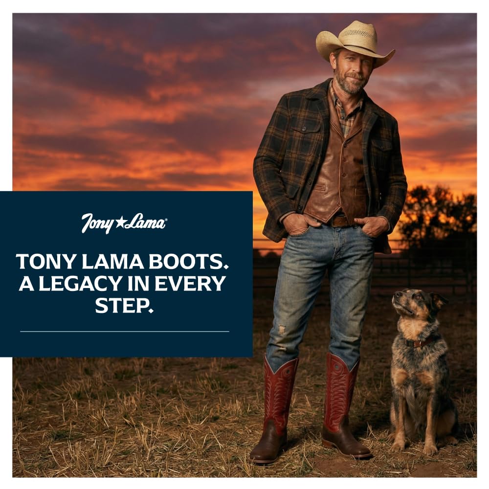 Cowhide Leather Square Toe Cowboy Boots F438598