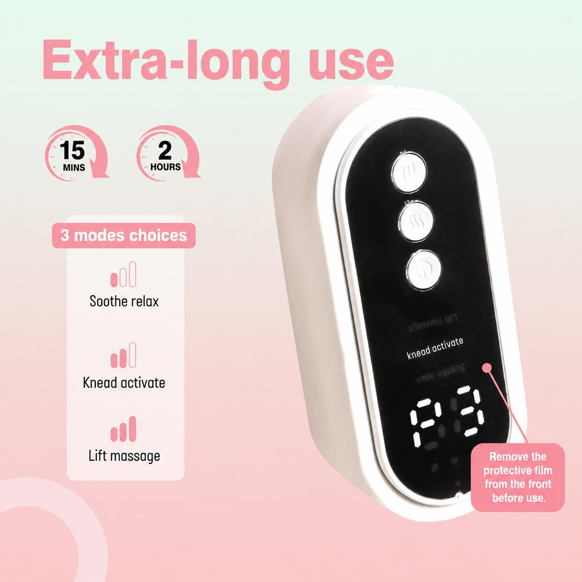 Cordless Air Compression Leg Massager with Heat R803370