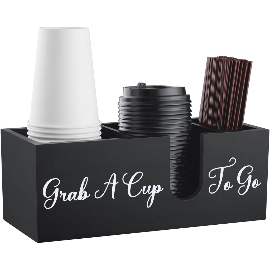 Wood Coffee Cup Holder for Countertop K226235
