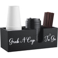 Wood Coffee Cup Holder for Countertop K226235
