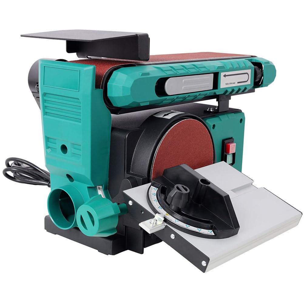 4x36 in Belt & 6 in Disc Sander with Cast Iron Base N3357
