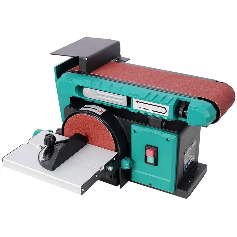 4x36 in Belt & 6 in Disc Sander with Cast Iron Base N3357