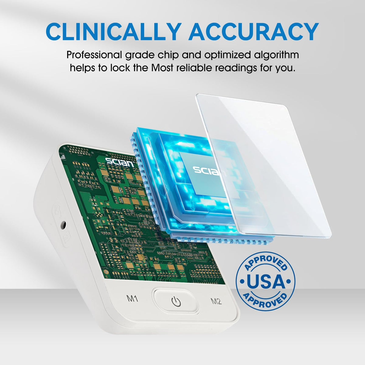 Automatic Blood Pressure Monitor Arm Cuff with LED Display B991