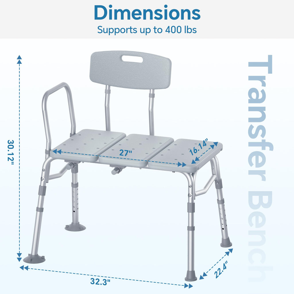 Tub Transfer Bench with Backrest I486609