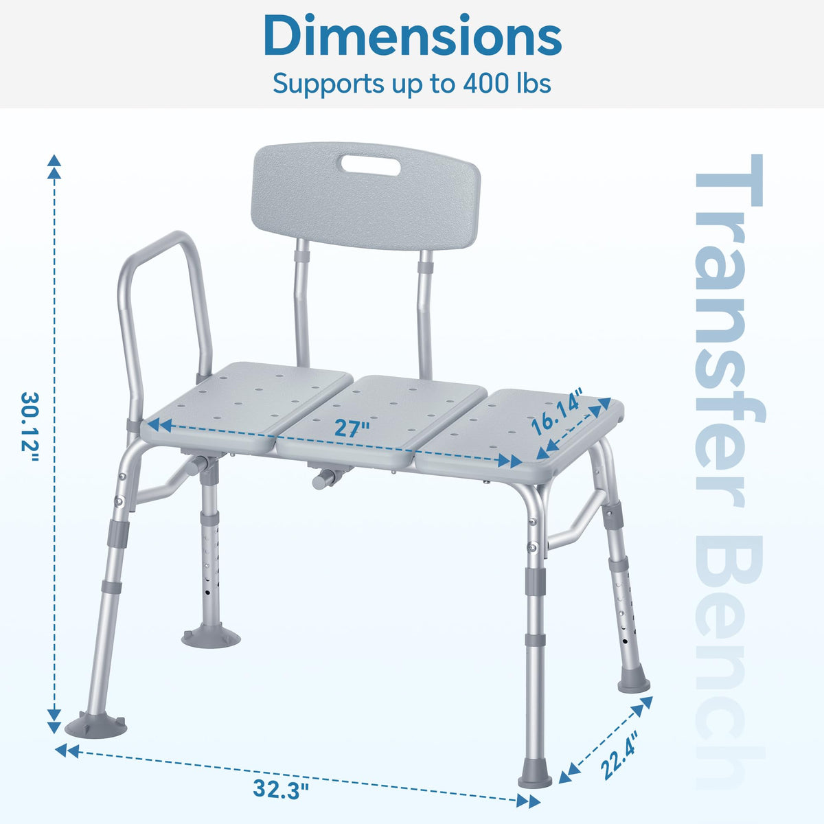 Tub Transfer Bench with Backrest I486609