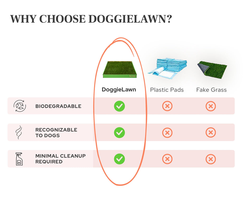 Real Grass Dog Pee Pads Medium 24x20 N892