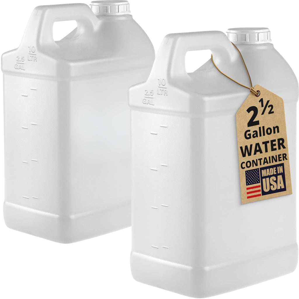 2.5 Gallon Water Container Jug with Handle F7892