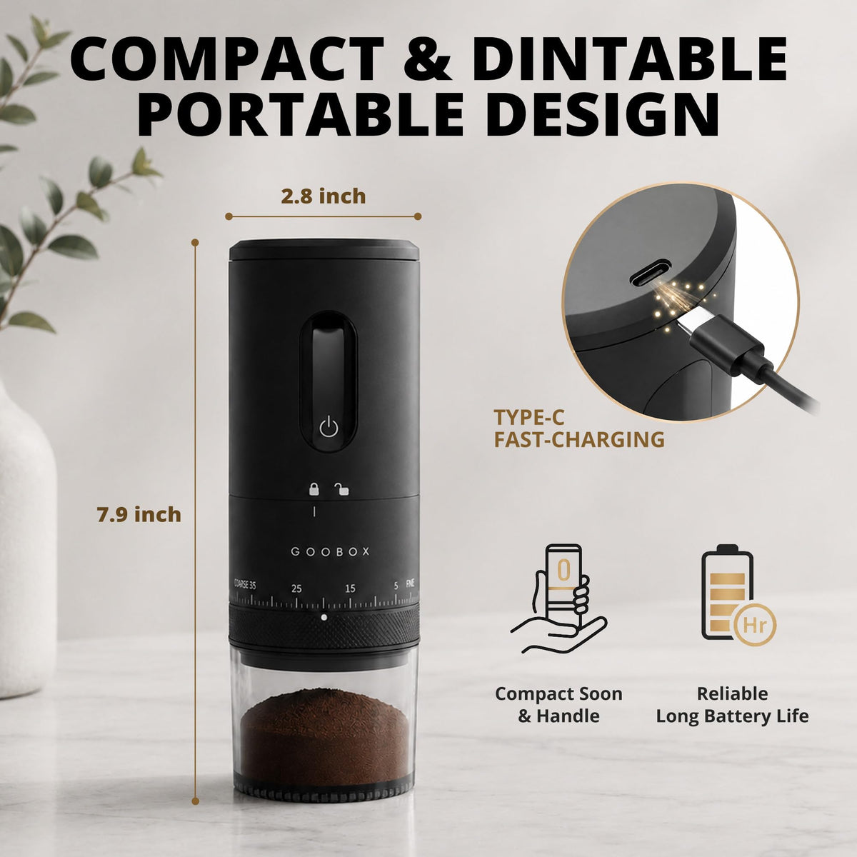 Electric Coffee Grinder M964067