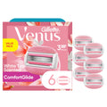 White Tea 3-Blade Razor Refills, 6 Count M3693