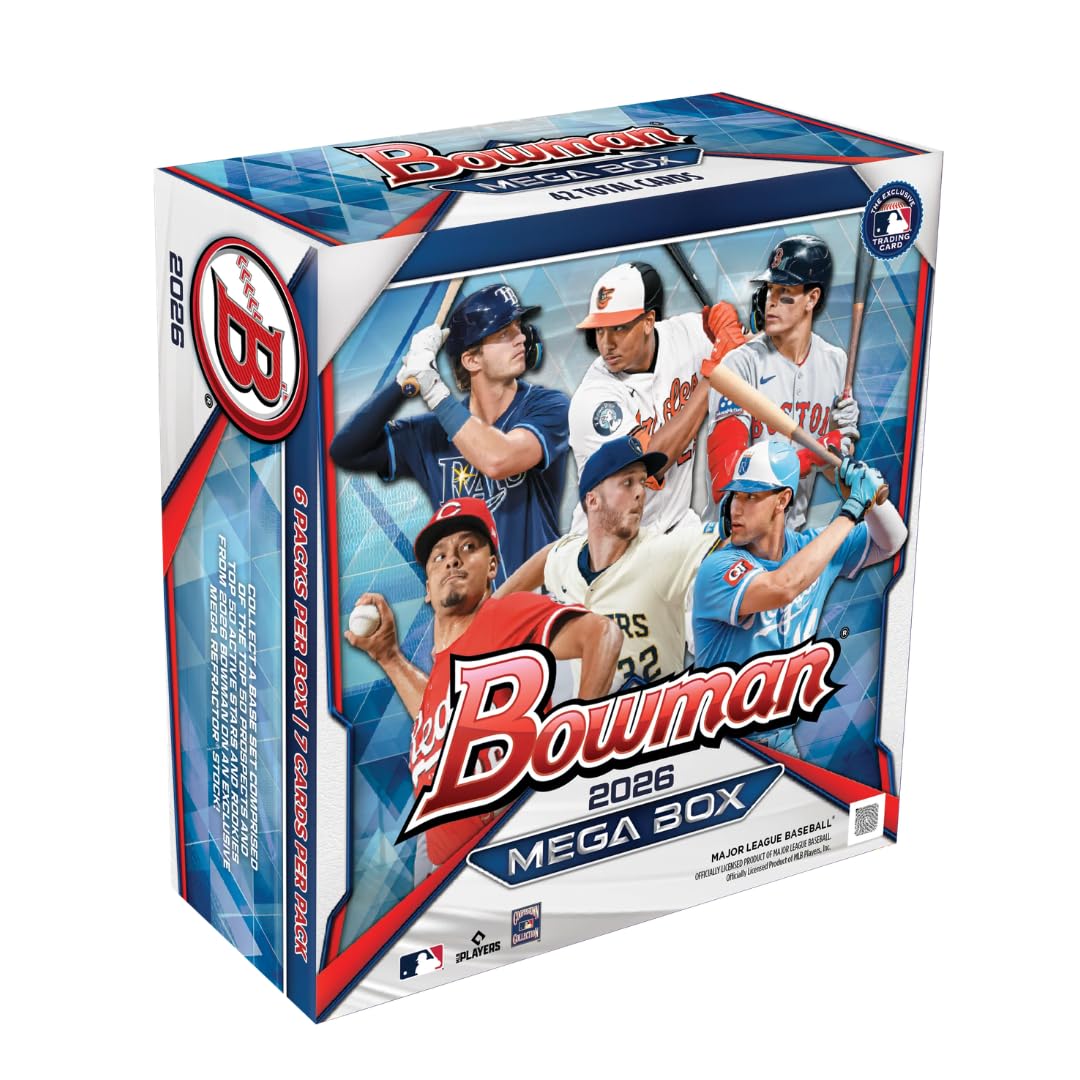 2026 Mega Box Baseball Trading Cards U964799