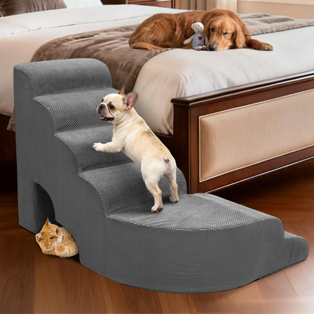 L Shaped 6 Steps Dog Stairs E46820