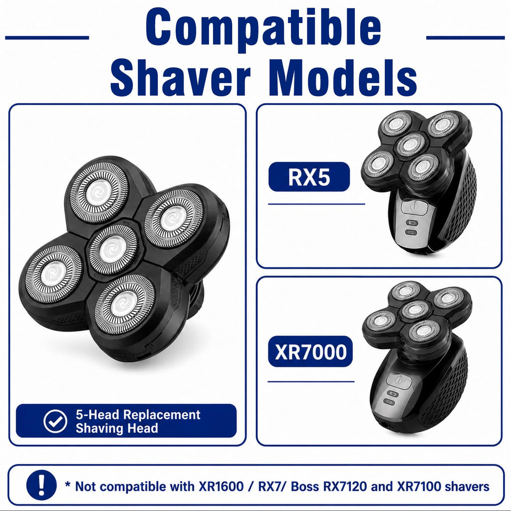 5 Pack Replacement Blades for Electric Razor Y5797