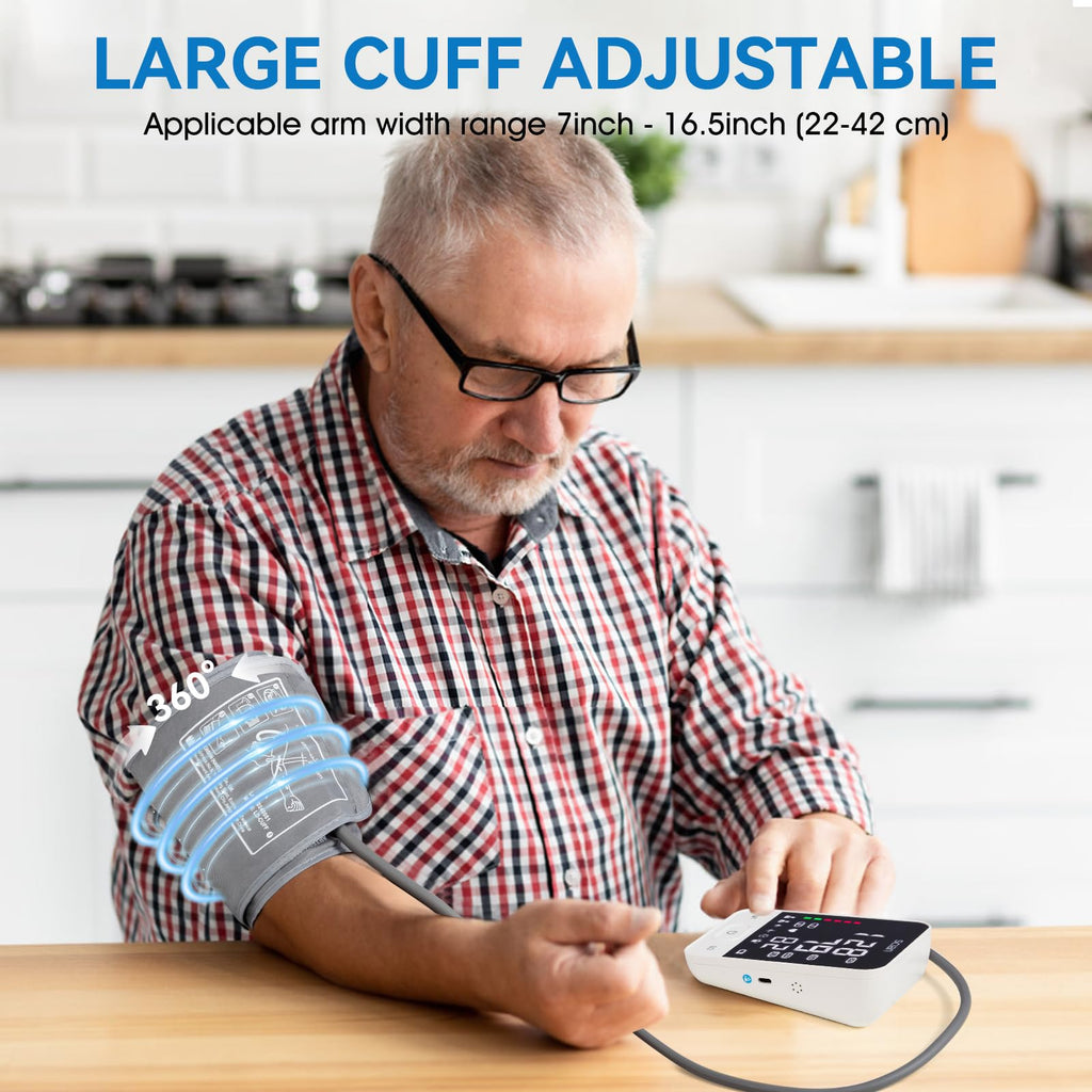 Automatic Blood Pressure Monitor Arm Cuff with LED Display B991