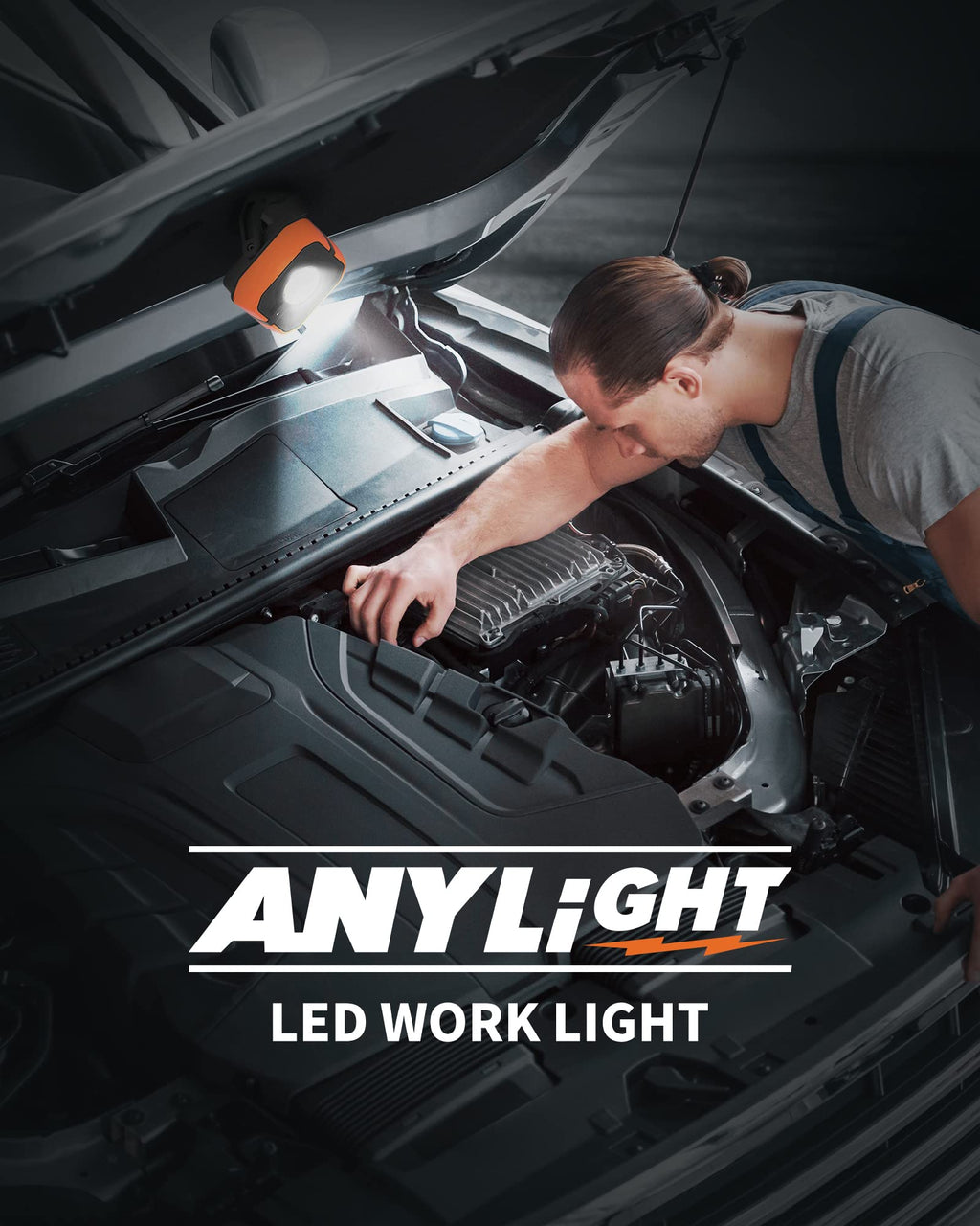 Rechargeable 4 Modes 1200LM Magnetic Work Light V2222