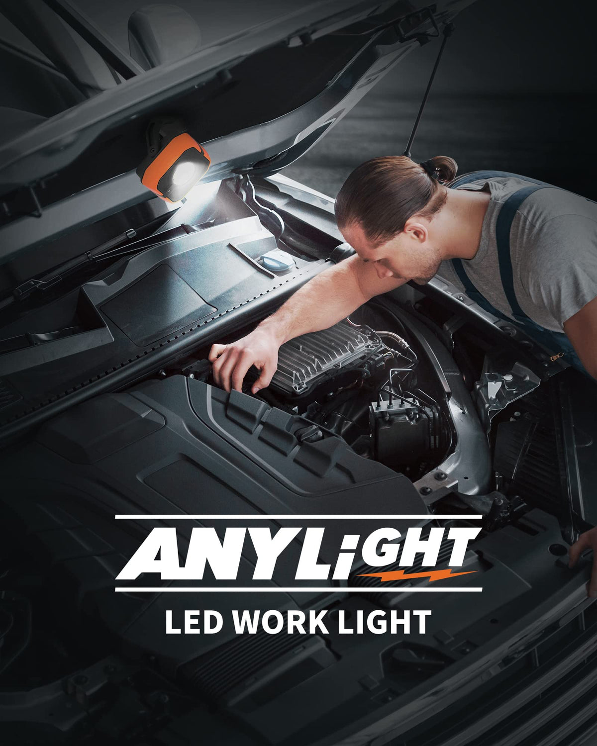 Rechargeable 4 Modes 1200LM Magnetic Work Light V2222