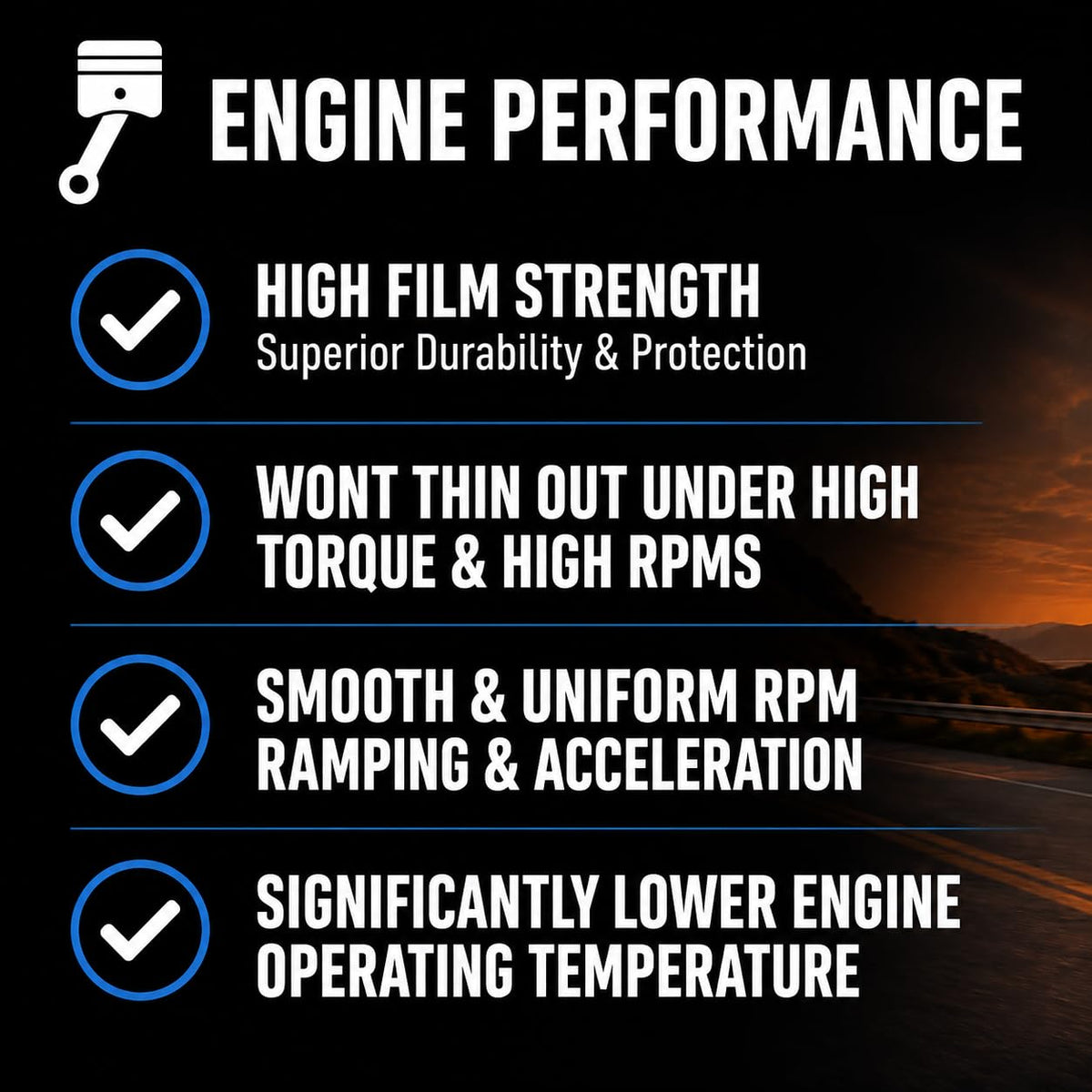 10W-40 Full Synthetic 4 Stroke Engine Oil 1 Gallon X59858