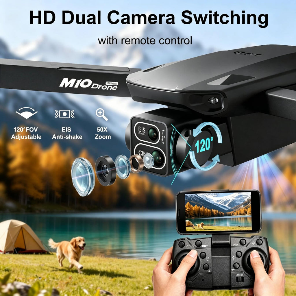 1080P HD Foldable Drone with Camera M64857