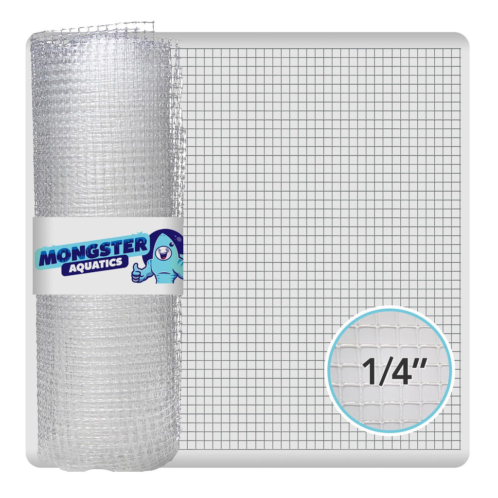Aquarium Mesh Lid Clear Netting Top Cover 4x5 ft C762
