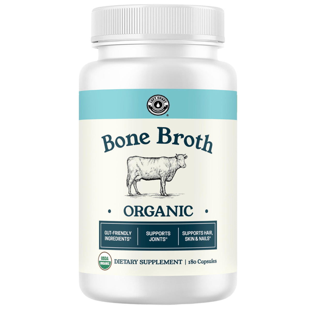 Bone Broth Capsules with Collagen, 180 Capsules L90735