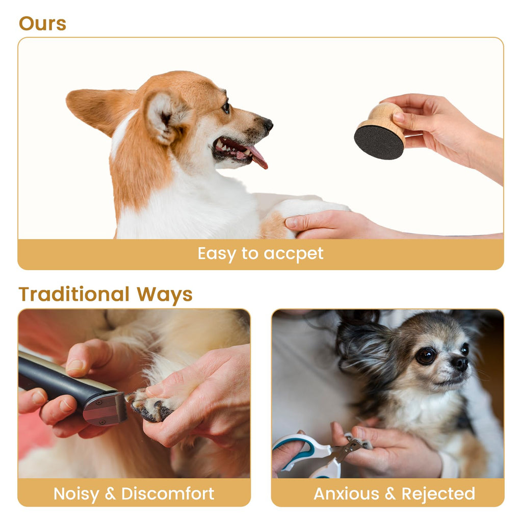 Dog Nail File with 3 Pcs Replaceable Sandpaper W216