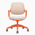 Orange White Low Back Office Chair H164573